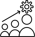 Icône de musique simple